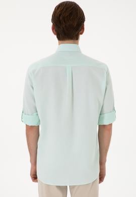 Erkek Mint Regular Fit Cepli Gömlek - 50306340023