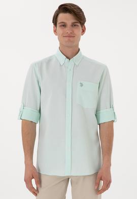 Erkek Mint Regular Fit Cepli Gömlek - 50306340023