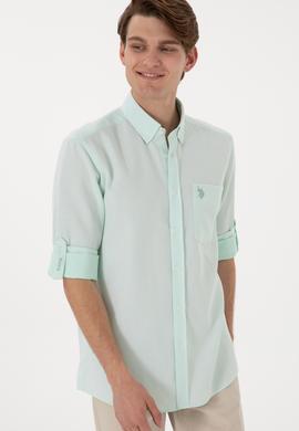 Erkek Mint Regular Fit Cepli Gömlek - 50306340023