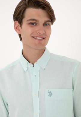 Erkek Mint Regular Fit Cepli Gömlek - 50306340023