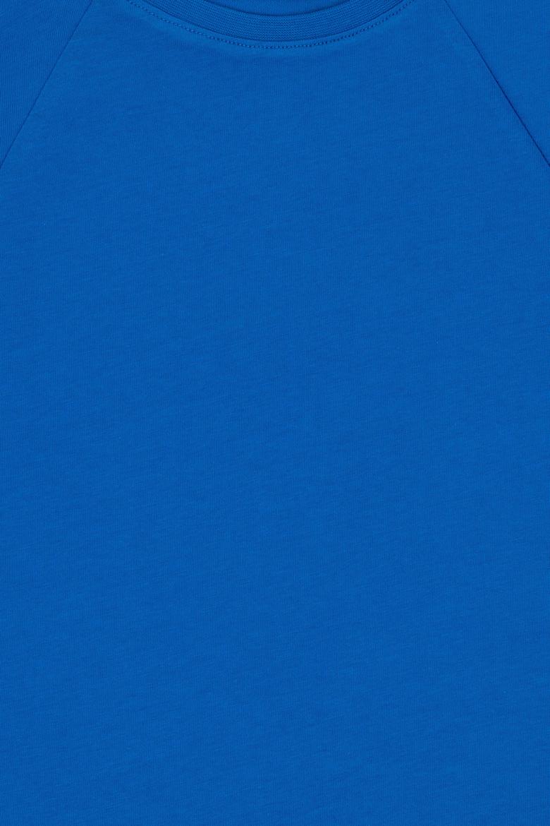 Erkek Çocuk Kobalt Kolsuz Bisiklet Yaka Tişört - 50307160043