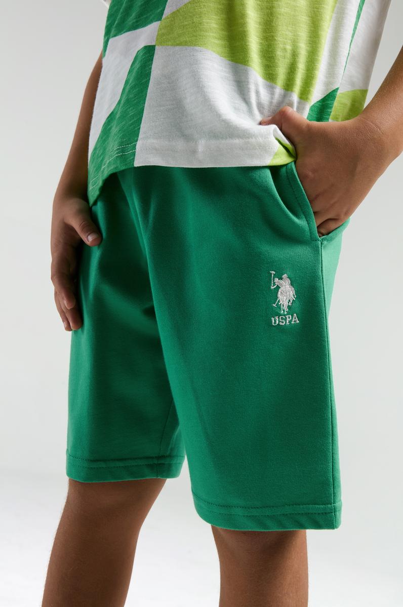 Erkek Çocuk Yeşil Pijama Takımı