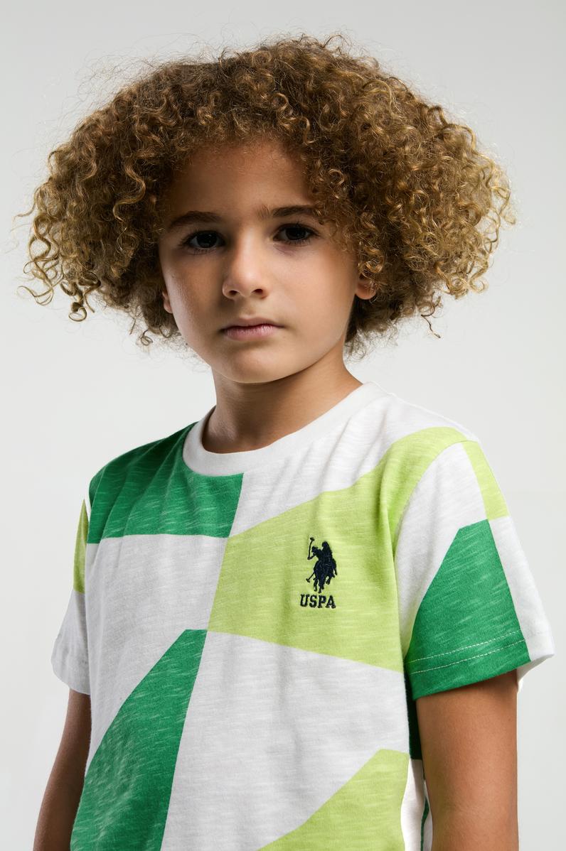 Erkek Çocuk Yeşil Pijama Takımı