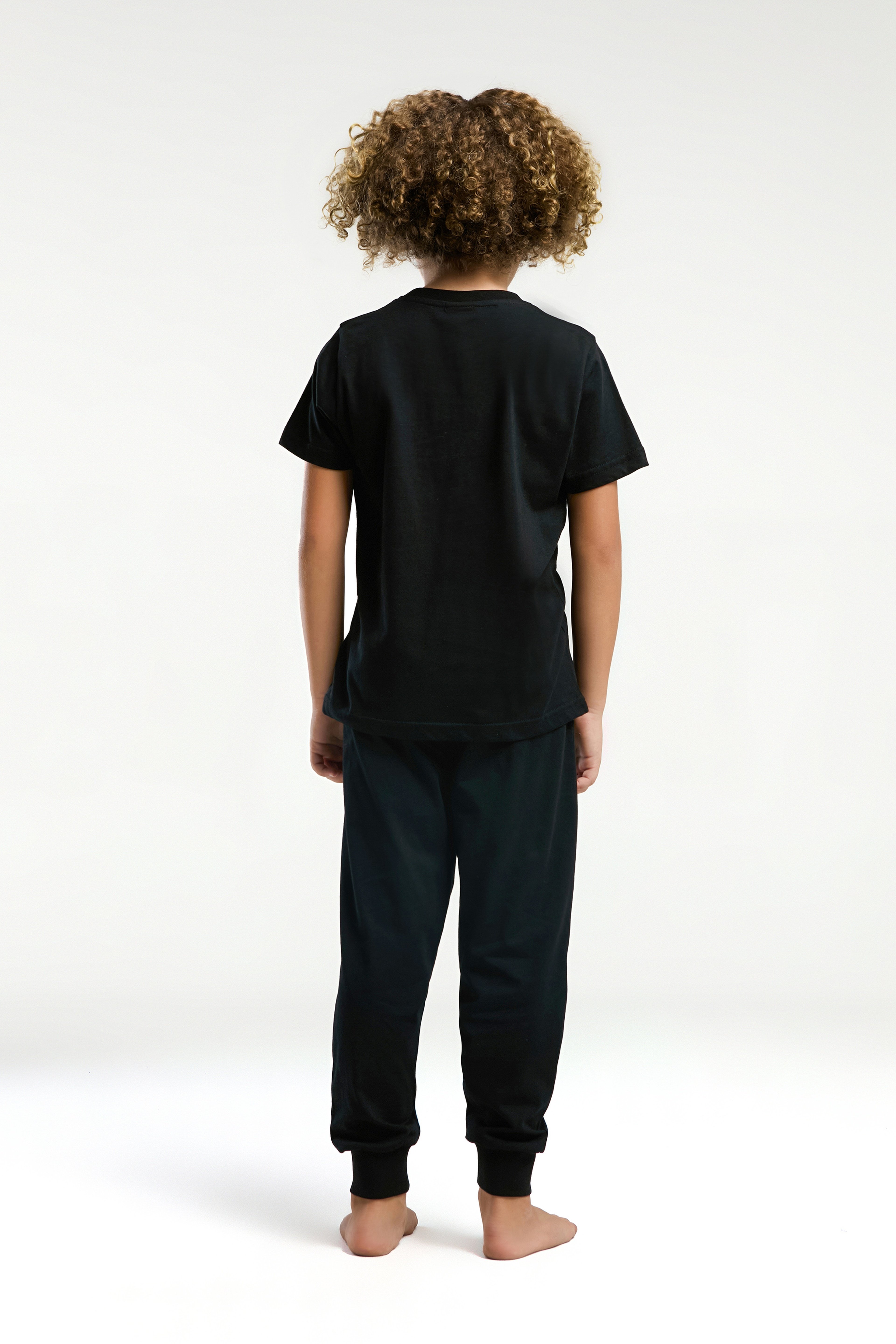 Erkek Çocuk Siyah Pijama Takımı - Image 4