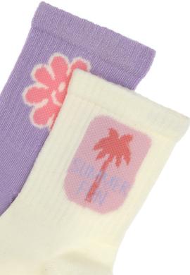 Kız Çocuk 2'li Soket Çorap - 50311328007