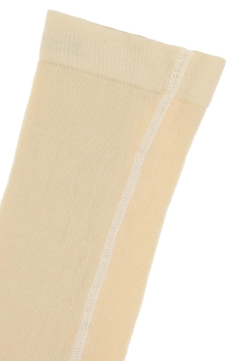 Kız Çocuk Ekru Külotlu Çorap