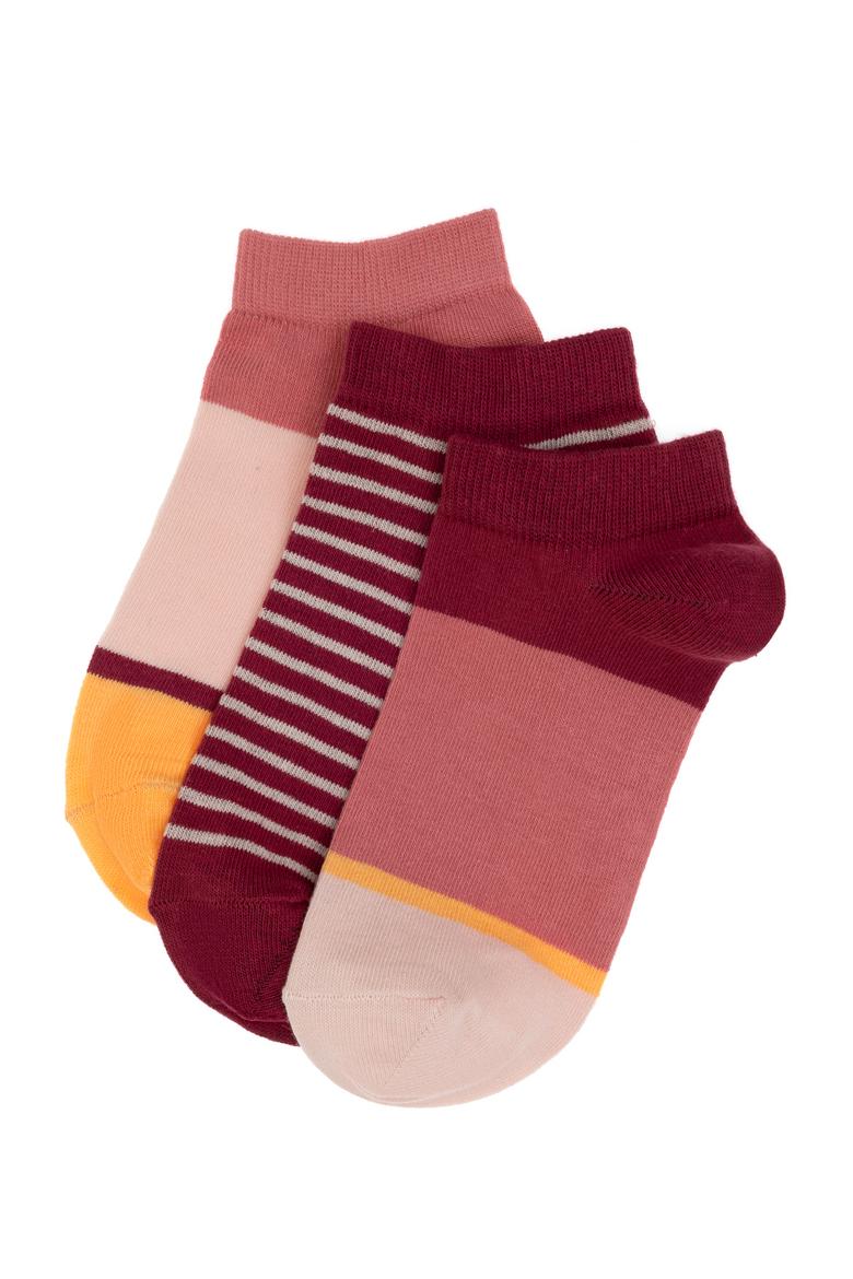 Kadın 3'lü Patik Çorap
