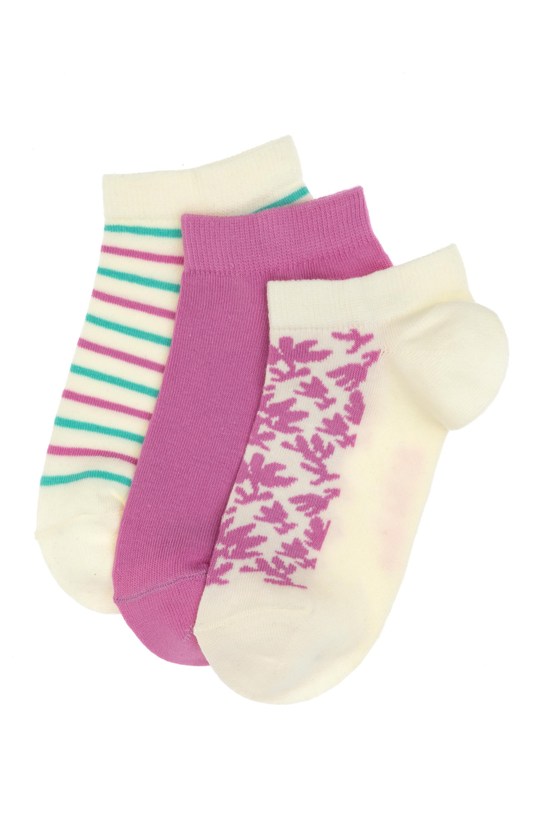 Kadın 3'lü Patik Çorap