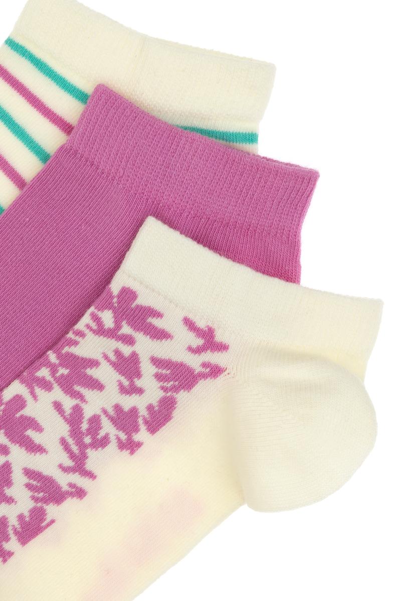 Kadın 3'lü Patik Çorap