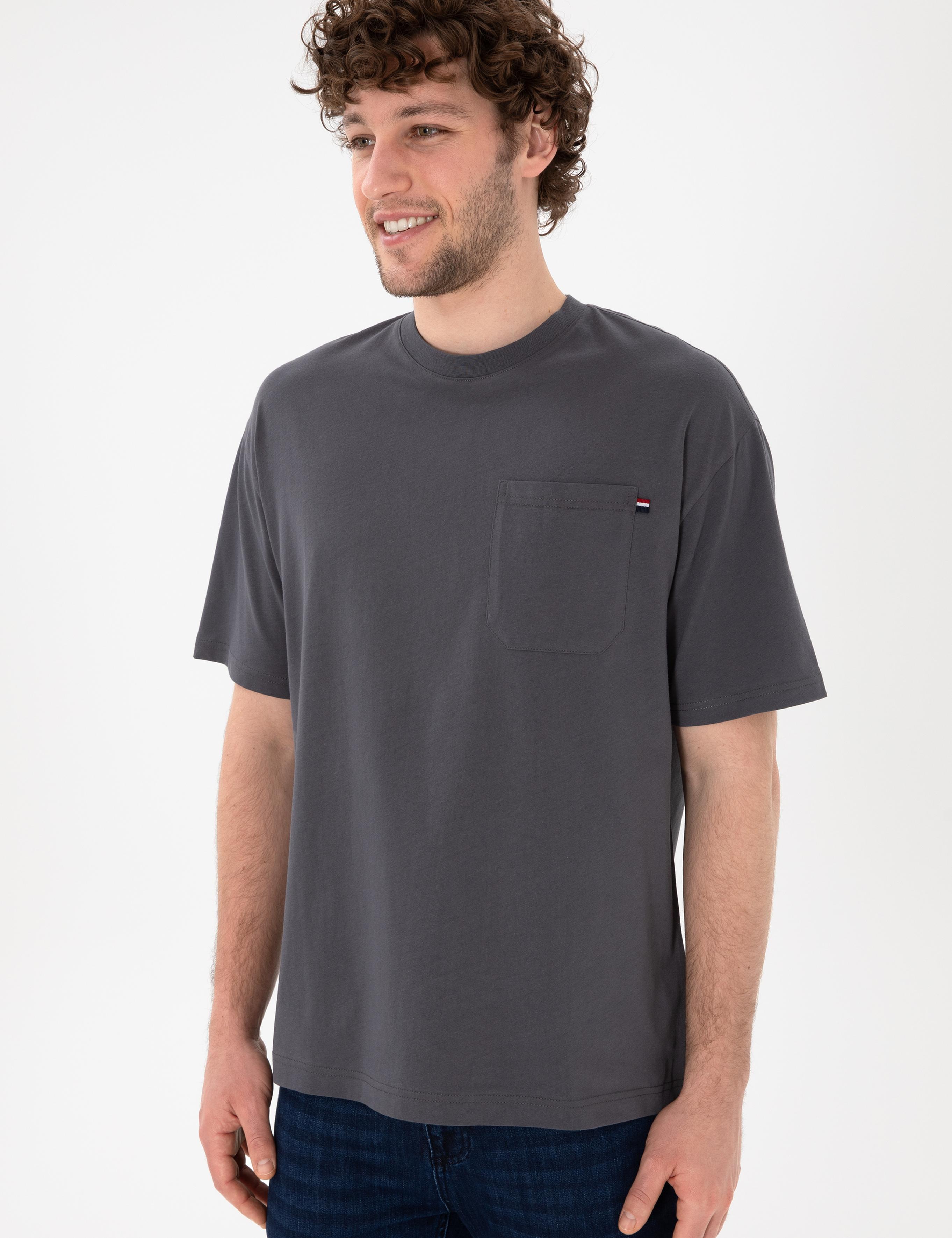 تی شرت یقه گرد  ریلکس یقه گرد مردانه یو اس پولو | U.S. Polo Assn. - تصویر 2