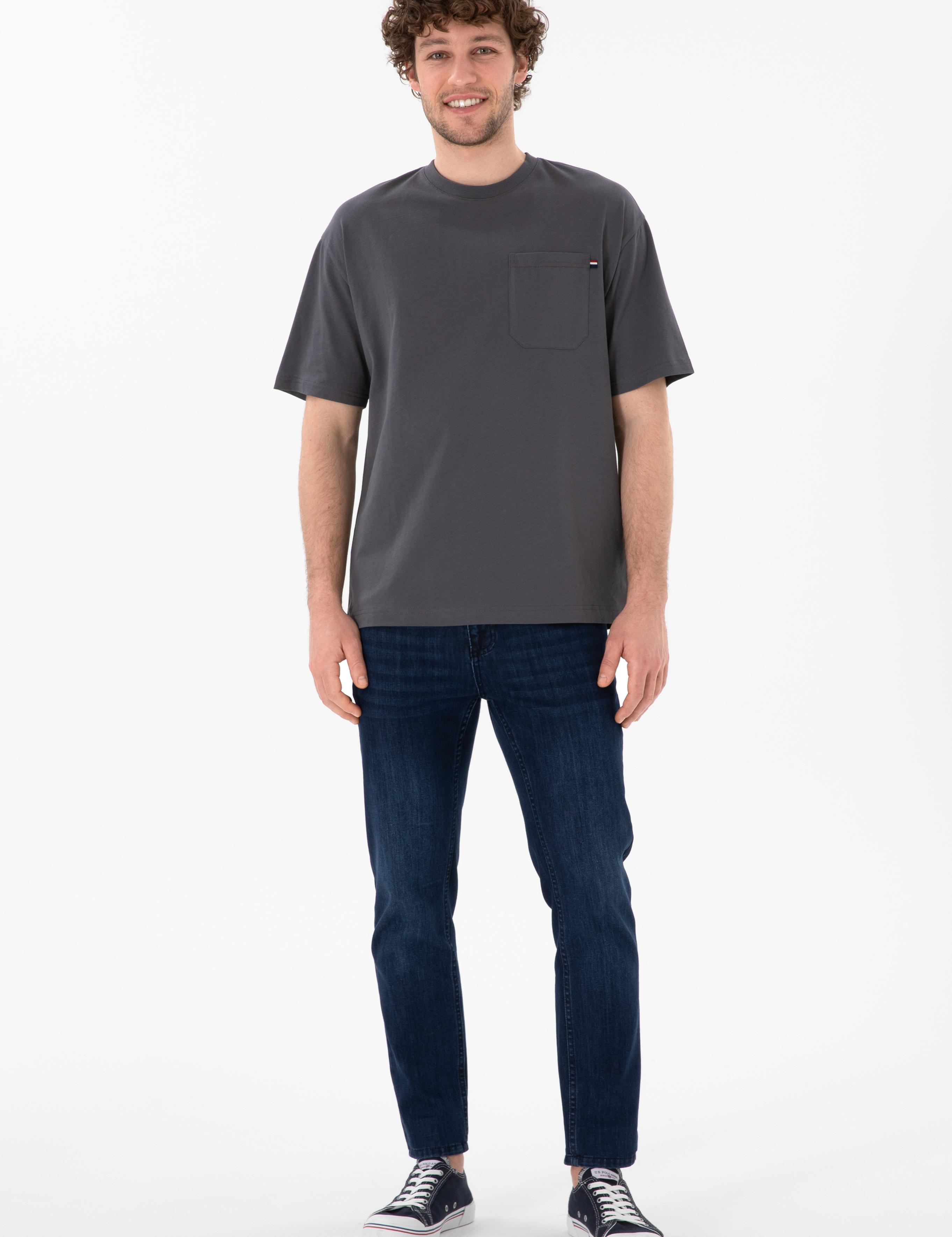 تی شرت یقه گرد  ریلکس یقه گرد مردانه یو اس پولو | U.S. Polo Assn. - تصویر 5