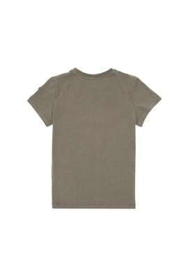 Erkek Çocuk Haki Bisiklet Yaka Tişört - 50307172033