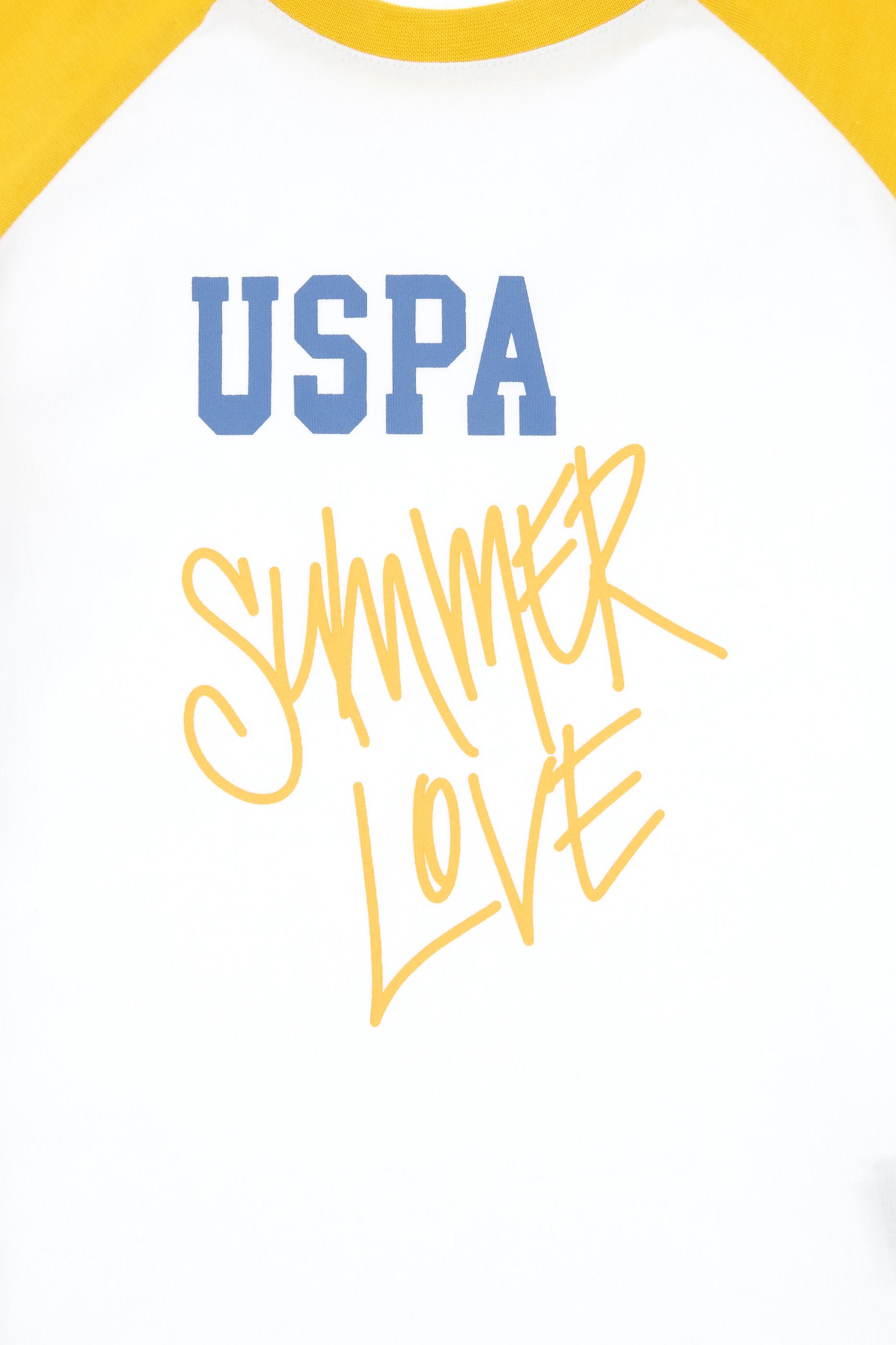 Erkek Çocuk Beyaz Bisiklet Yaka Tişört