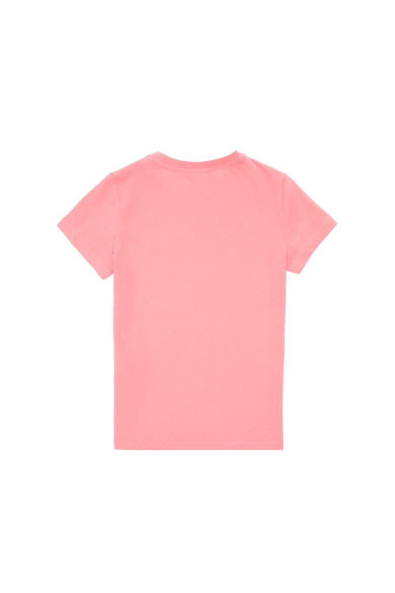 Erkek Çocuk Pembe Bisiklet Yaka Tişört - 50307172021