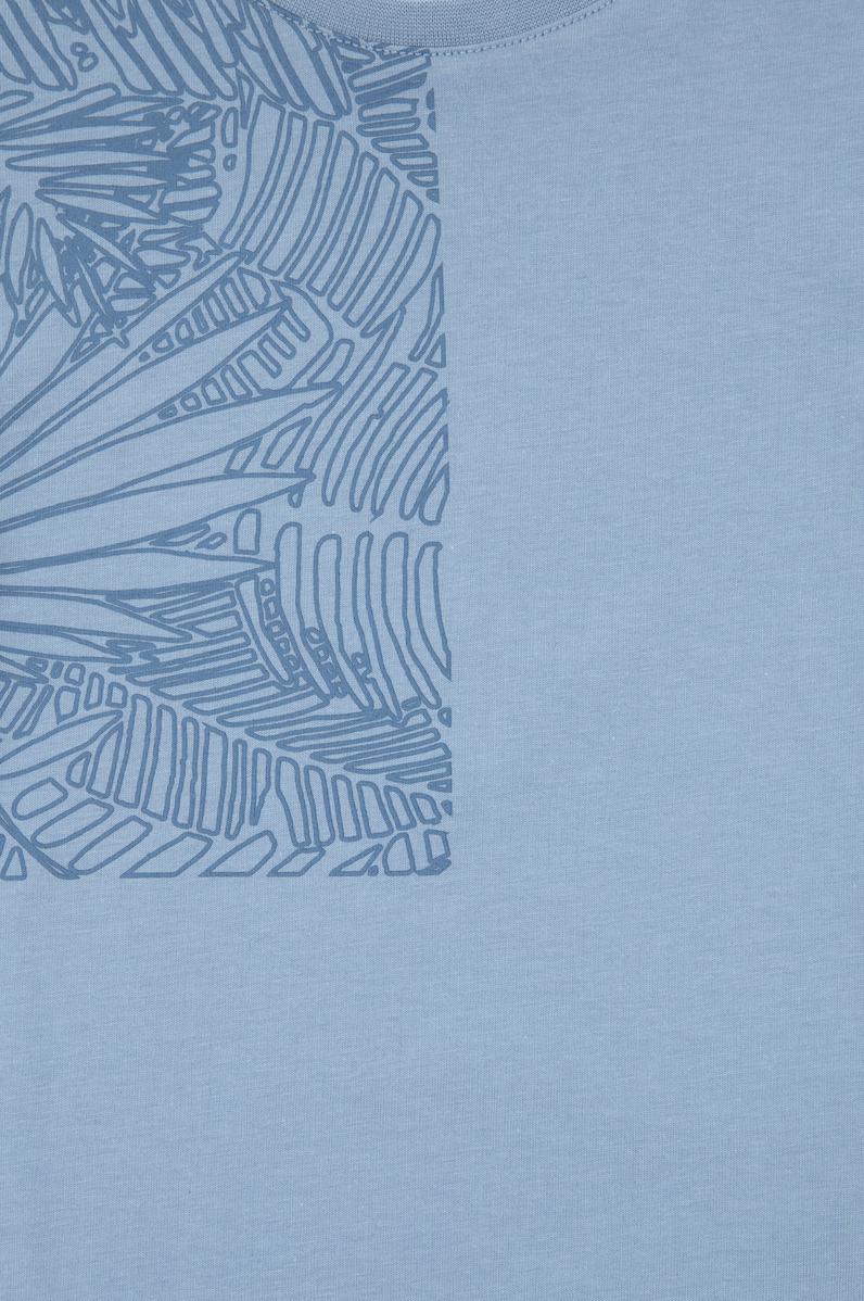 Erkek Çocuk Mavi Bisiklet Yaka Tişört