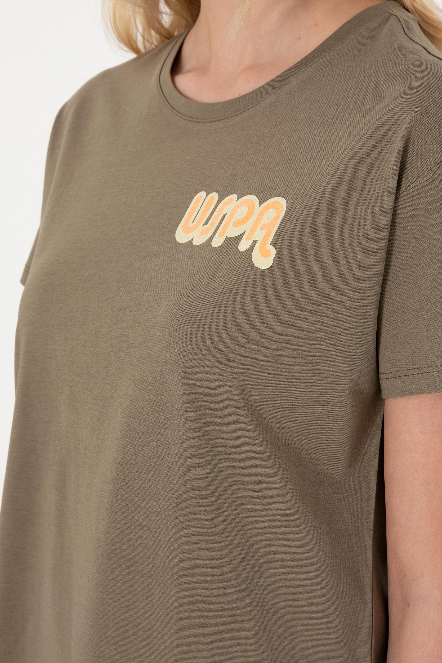 Kadın Vizon Bisiklet Yaka Tişört