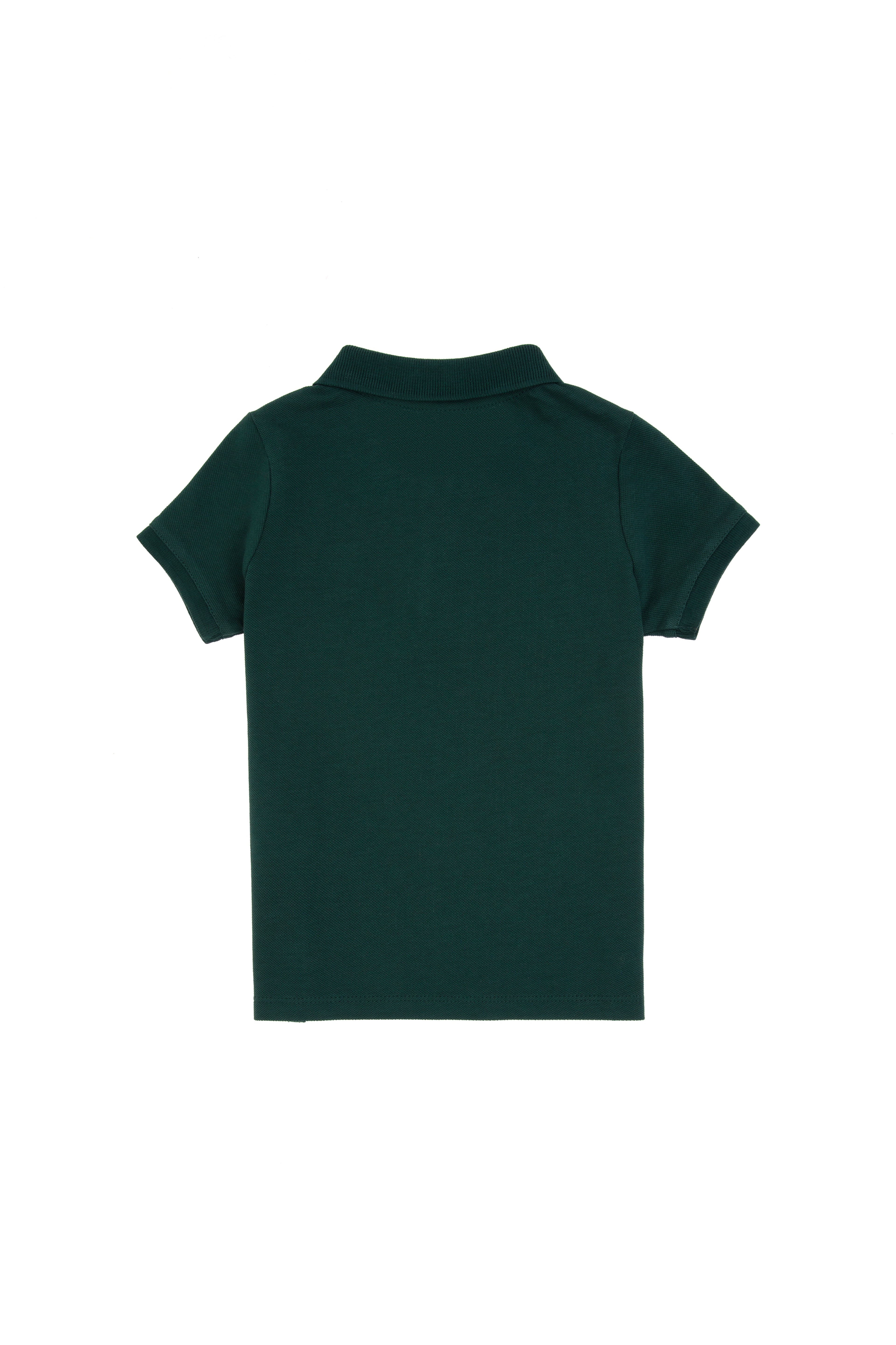 Erkek Bebek Koyu Yeşil Basic Polo Yaka Tişört
