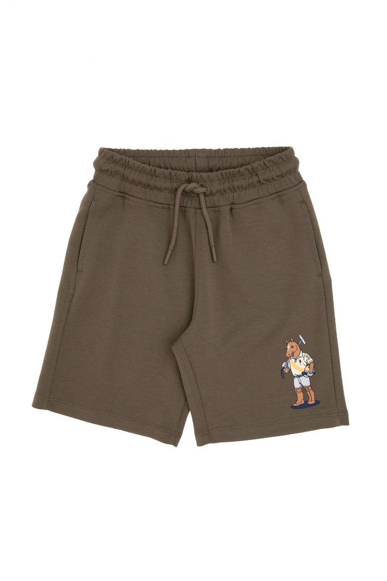 Erkek Çocuk Vizon Örme Şort