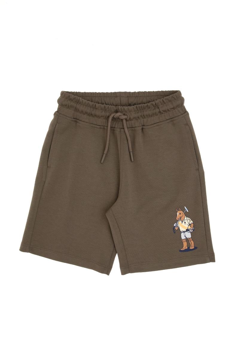 Erkek Çocuk Vizon Örme Şort