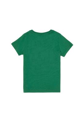 Erkek Çocuk Yeşil Bisiklet Yaka Tişört - 50307140028