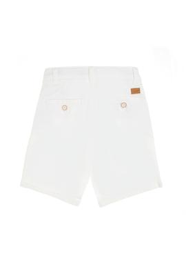 Erkek Çocuk Beyaz Dokuma Şort - 50300540015