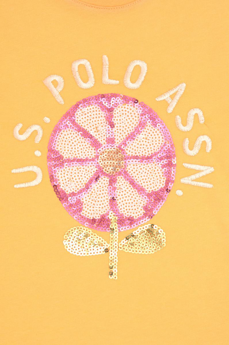 Kız Çocuk Turuncu Tişört