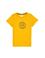 Erkek Çocuk Sarı Bisiklet Yaka Tişört