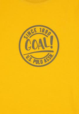 Erkek Çocuk Sarı Bisiklet Yaka Tişört - 50300383039