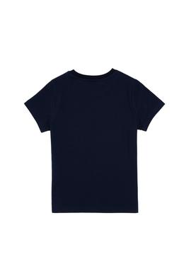 Erkek Çocuk Lacivert Bisiklet Yaka Tişört - 50307140012