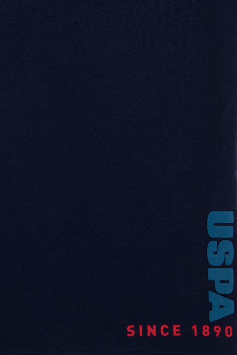 Erkek Çocuk Lacivert Bisiklet Yaka Tişört - 50307140012