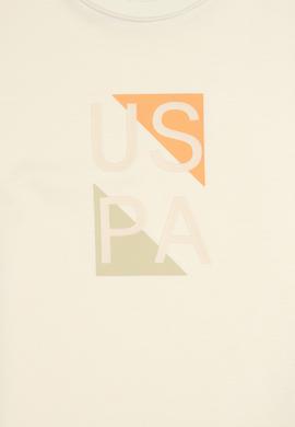 Erkek Çocuk Krem Comfort Bisiklet Yaka Tişört - 50299902020