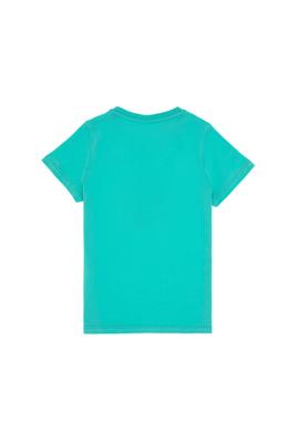 Erkek Çocuk Mint Bisiklet Yaka Tişört - 50300924008