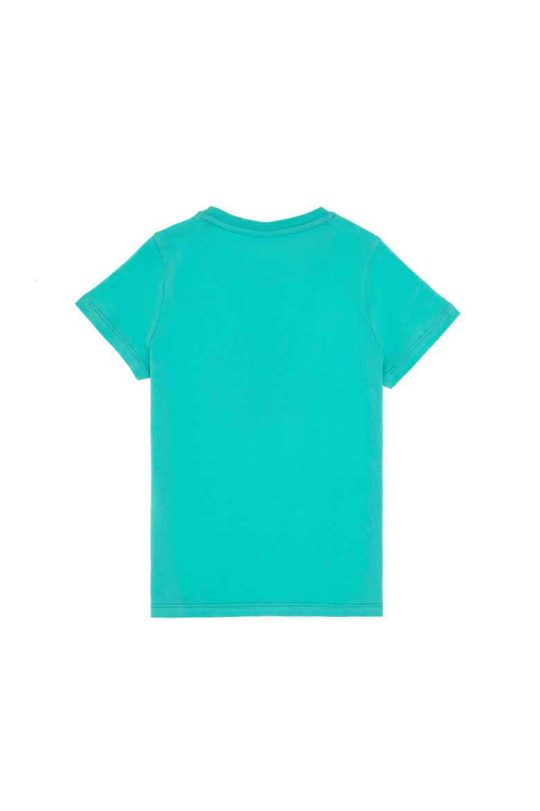 Erkek Çocuk Mint Bisiklet Yaka Tişört - 50300924008