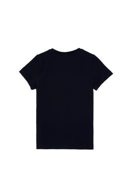 Erkek Çocuk Lacivert Bisiklet Yaka Tişört - 50300377044