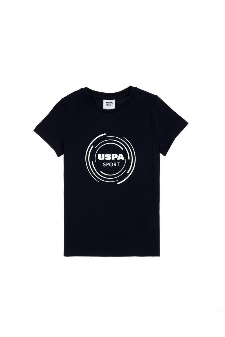 Erkek Çocuk Lacivert Bisiklet Yaka Tişört