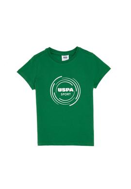 Erkek Çocuk Yeşil Bisiklet Yaka Tişört - 50300377062