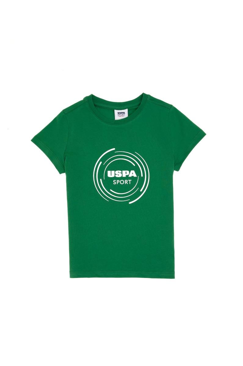 Erkek Çocuk Yeşil Bisiklet Yaka Tişört