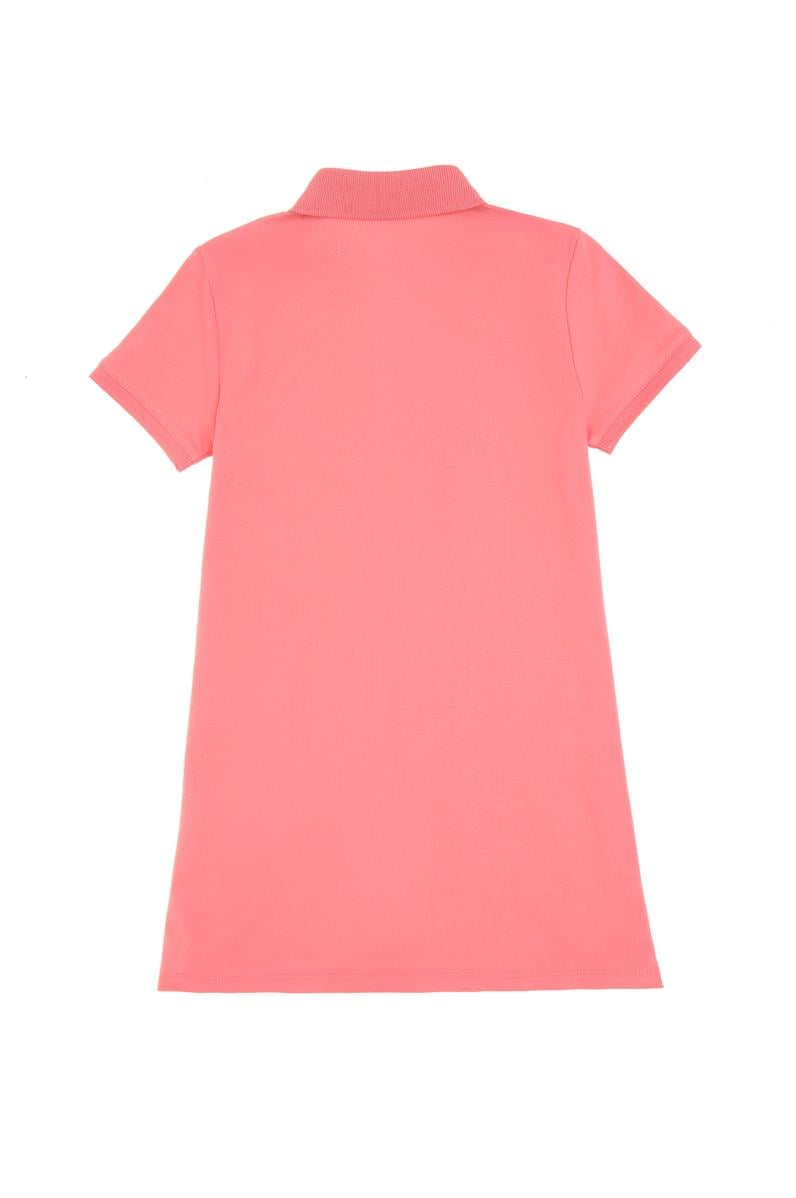 Kız Çocuk Pembe Örme Elbise