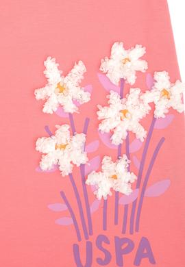 Kız Çocuk Pembe Örme Elbise - 50303278031