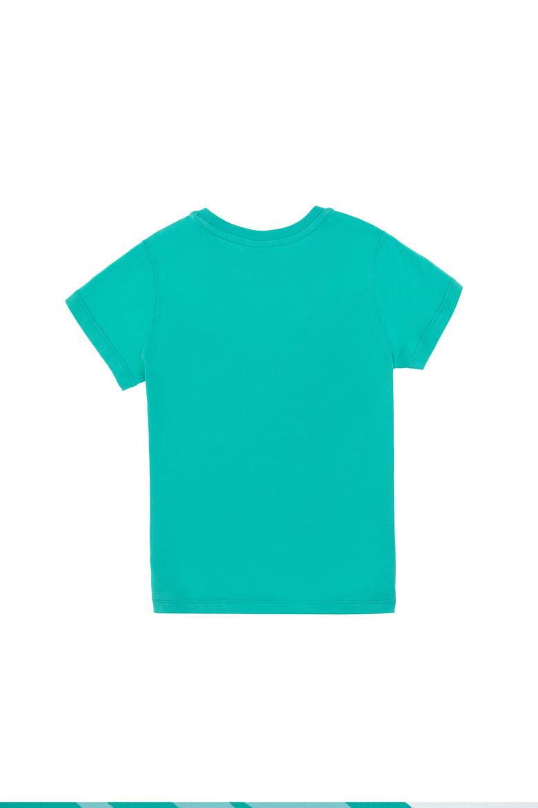 Erkek Çocuk Mint Bisiklet Yaka Tişört - 50307143019