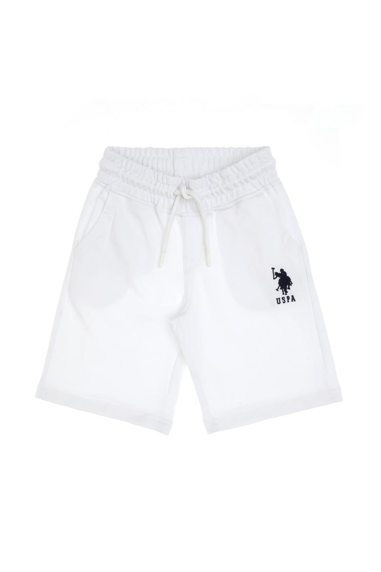 Erkek Çocuk Beyaz Örme Şort - 50306515043