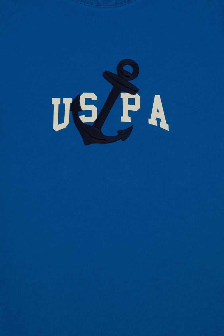 Erkek Çocuk Kobalt Bisiklet Yaka Tişört - 50307298012