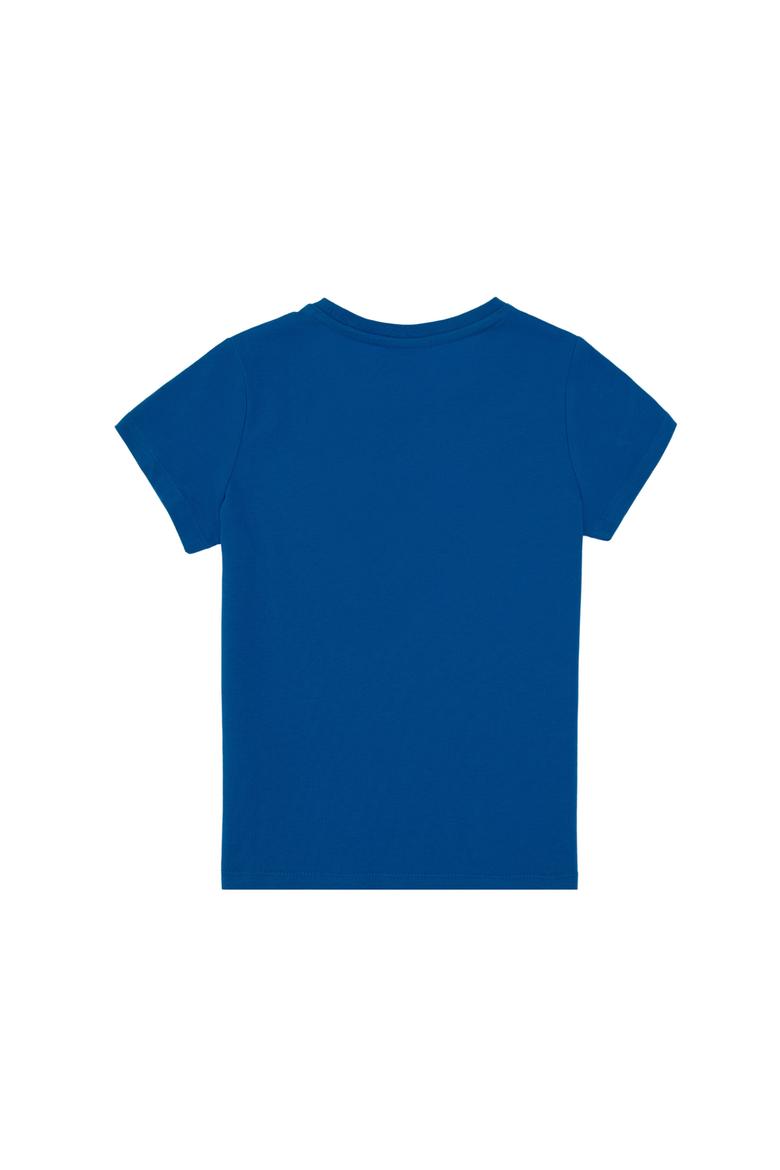 Erkek Çocuk Kobalt Bisiklet Yaka Tişört - 50307298012