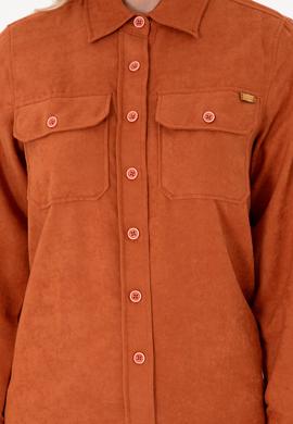 Kadın Kiremit Uzun Kollu Gömlek - 50276560004