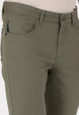 Erkek Koyu Haki Slim Fit Kanvas Pantolon - 50309119241