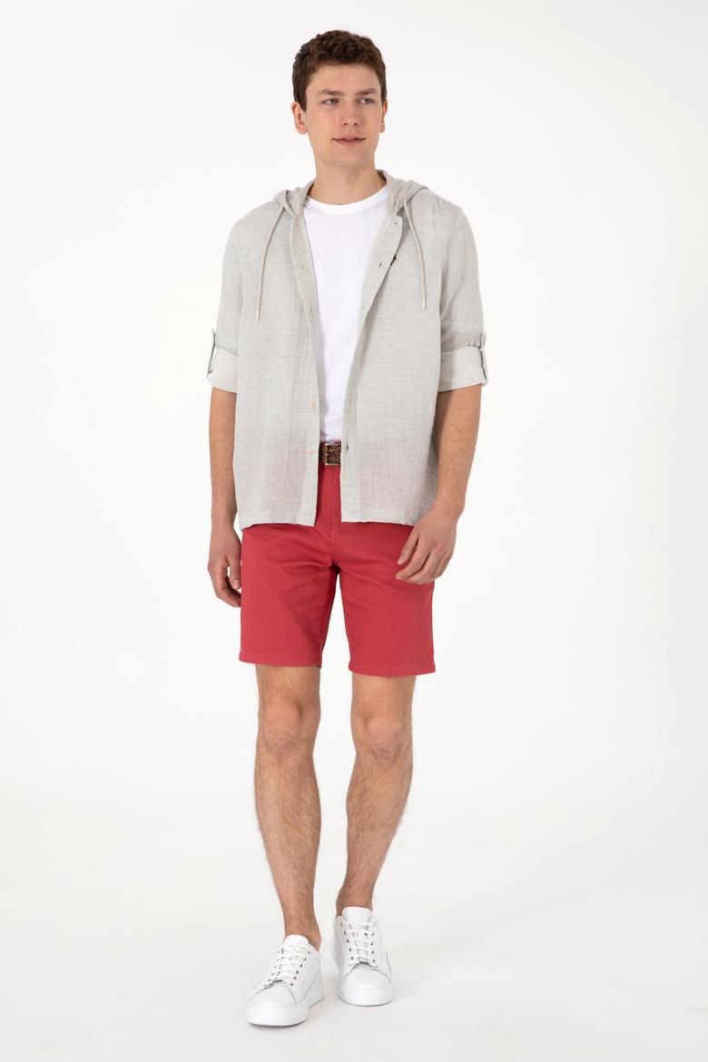 Erkek Taş Kapüşonlu Gömlek - 50299593001