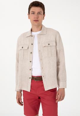 Erkek Taş Uzun Kollu Gömlek - 50300596010