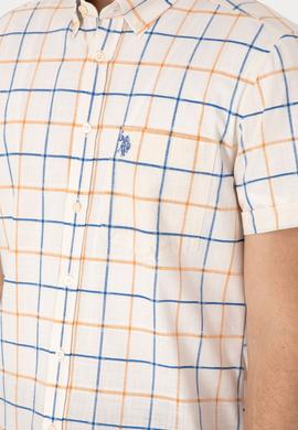 Erkek Hardal Kısa Kollu Gömlek - 50300214008