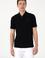 Erkek Regular Fit Polo Yaka Siyah Tişört