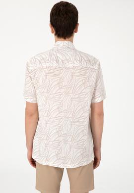 Erkek Taş Kısa Kollu Gömlek - 50300434023